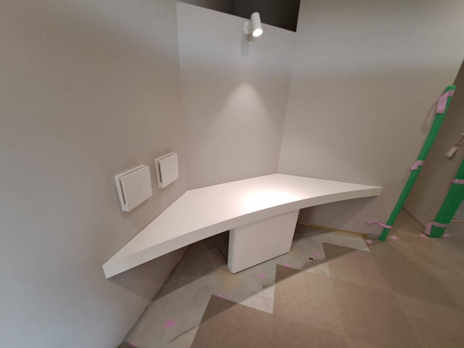 洗面カウンター